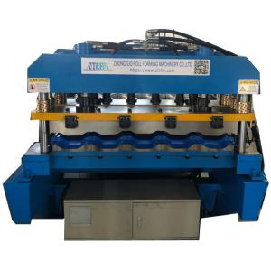 High speed metal step tile making machine