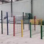 Galvanized MS Triangle Bend 3D Wire Mesh Fence 40x40mm 50x50mm
