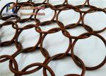 Antique Brass Ring Mesh Fabric