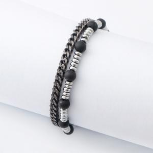 China Exceptional Durability Stainless Steel Chain Bracelet for Customization and Personalization factory
