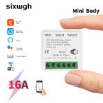 Tuya 16A 10A Wifi Switch Smart Breaker Module Smart Life APP Remote Control