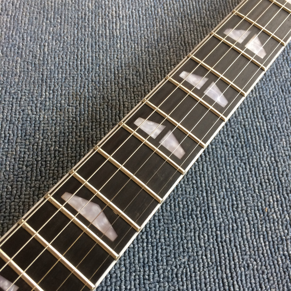 Custom Grand Electric Guitar in Metallic Blue with Gold Hardware