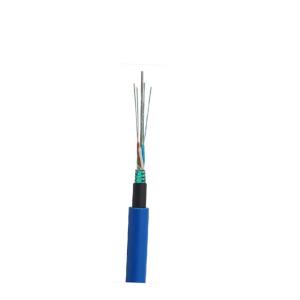 China 12 24 Core Single Armor Double Jackets Flame-Retardant MGTSV Mining Fiber Optic Cable factory