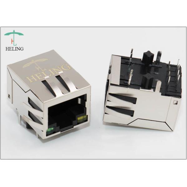 China 8P8C RJ45 Female Jack With 100M / 1000M Base -T Magnetics For LAN Adapter / Switches factory