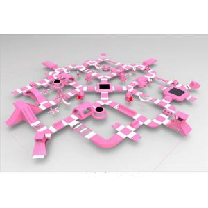 Maximize Fun and Profit Obstacle Course with Customizable Inflatable Water Park