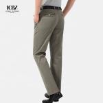 Cargo Pants for Men 2022 Spring and Summer Thin High Waist Straight Dad Dress