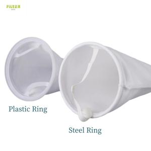 China PP Nylon Polyester Liquid Filter Bag 4# 102*360mm / 5# 152*560mm factory
