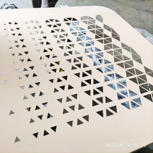China Customized New Design Stainless Steel Perforated Metal Sheet For Exterior Building factory