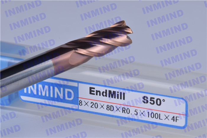 10mm Dia Corner Radius End Mill Cutter / Corner Rounding Tool For Grinding Machine