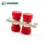 Single Mode Flange FC Fiber Optic Adapter Metal Housing JIS Standard
