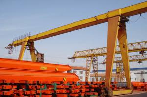 China Truss Type Electric Hoist Traveling Gantry Crane Single Girder Pendant Control factory