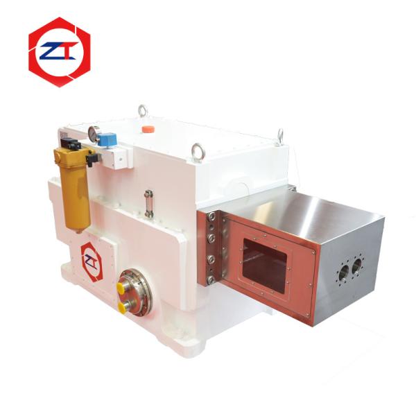 ZT95A Screw Diameter 95mm Co Rotating Twin Screw Extruder Gearbox Continuous