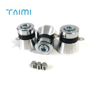 China 40Khz 35mm 50w Ultrasonic Cleaning Transducer Ultrasonic Piezo Transducer on sale