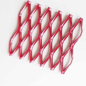 China A6063 Anode Anodizing Expanded Aluminum Mesh For Curtain Wall factory