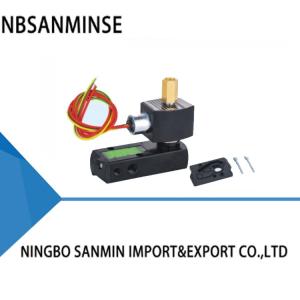 China NBR PUR Seal Slide Sleeve Pneumatic Solenoid Valve 0.2 - 1.0Mpa factory