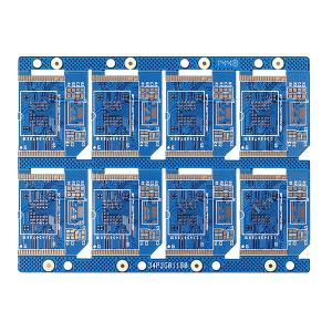 China MicroSD Card substrate pcb manufacture with soft gold and 0.6mm hard gold thickness factory
