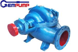 China Horizontal Axial Split Casing Pump 8.6-140m Head For Irrigation Flood Drainage factory
