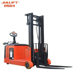 China Powered Stacker Truck Electric Balance Forklift 2000kg 3000mm 4500mm factory