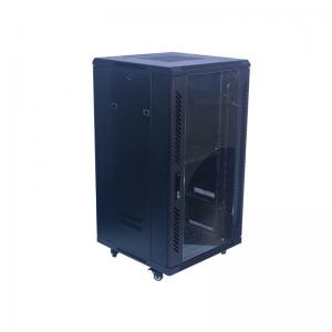 China 19 Inch Server Rack Cabinet 22U Floor Standing Server Cabinet IP20 on sale