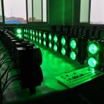 Free shipping 200W Stage Lighting 4IN1 RGBW or Warm White Blinder LED COB 2x100W