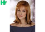 Generous And Decent Natural Straight Hair Synthetic Fiber Wigs For Women