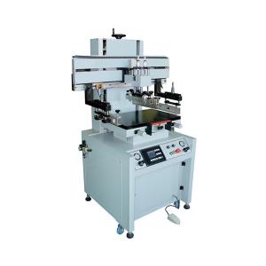 China semi-automatic spot uv screen printing machine with vacuum table factory