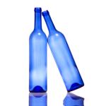 Empty Olive Blue Amber 750ml Beer Dry Red Wine Liquor Glass Bottle With Lids