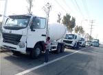 Diesel Fuel Self Loading Concrete Mixer A7 9m3 371HP Concrete Transit Mixer