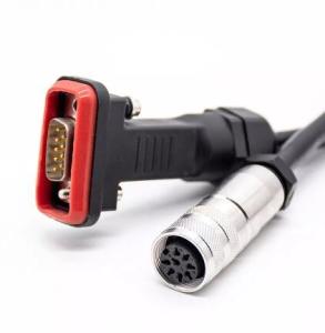 China PCB Mount AISG RET 5M RRU M16 Cable Connector For DB9 Male Female factory