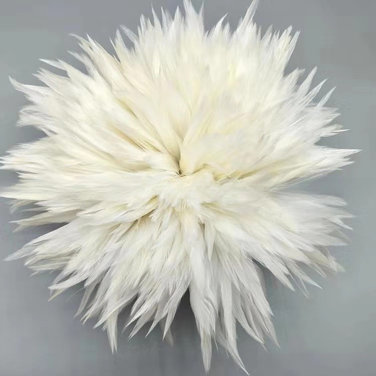 Unique Pattern Dyed Saddle Hackle Feather With DHL UPS FEDEX EMS TNT Shipping