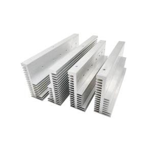 China 6063 Aluminium Heat Sink Extrusion Sheet Water Cooled factory