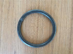 China Black O Ring High Strength Welding Steel Material With 250 Mm Diameter factory