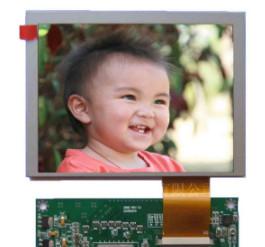 China 640x480 Lcd Display Panel 250 Luminance , Hd Tft Display 4 / 3 Aspect Ratio factory
