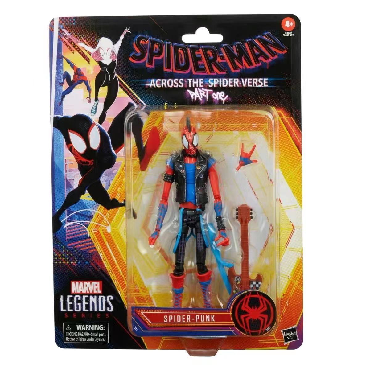 Hot Spider Punk Action Figure Figures for Mass Customization Marvel Legends