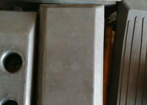 China 260bk Rubber Track Pads / Bolt - On Construction Steel Excavator Tracks factory
