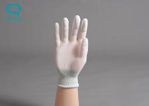 China Antistatic Strip ESD Gloves Top Fit Cleanroom Polyester Fabric factory