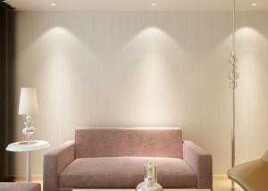 China Fashion Beautiful Living Room Striped Wallpaper Removable Non - woven Material factory