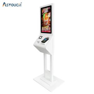 China 21.5 Inch Restaurant Ordering Kiosk 4K Resolution PCAP Touch Support OEM factory
