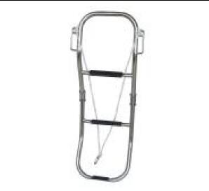 China Stainless Steel Telescopic Boat Boarding Ladder NEW Yacht factory