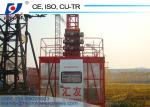 SC200/200 4ton double cages passenger lift with rack and pinion