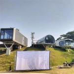 Galvanized Light Steel Frames Beach Hotel Homestay Space Module for Convenient