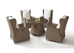 Waterproof Rattan Wicker Outdoor Table Chairs Dining Garden Set