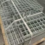 Galvanized Heavy Duty Serrated Tooth Steel Grating With Anti Slip Drainage