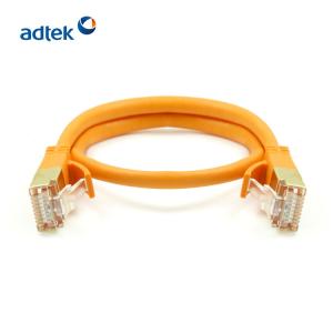 China Telecommunication Copper Patch Cord Cat5e / CAT6 RJ45 UTP FTP 30AWG 32AWG factory