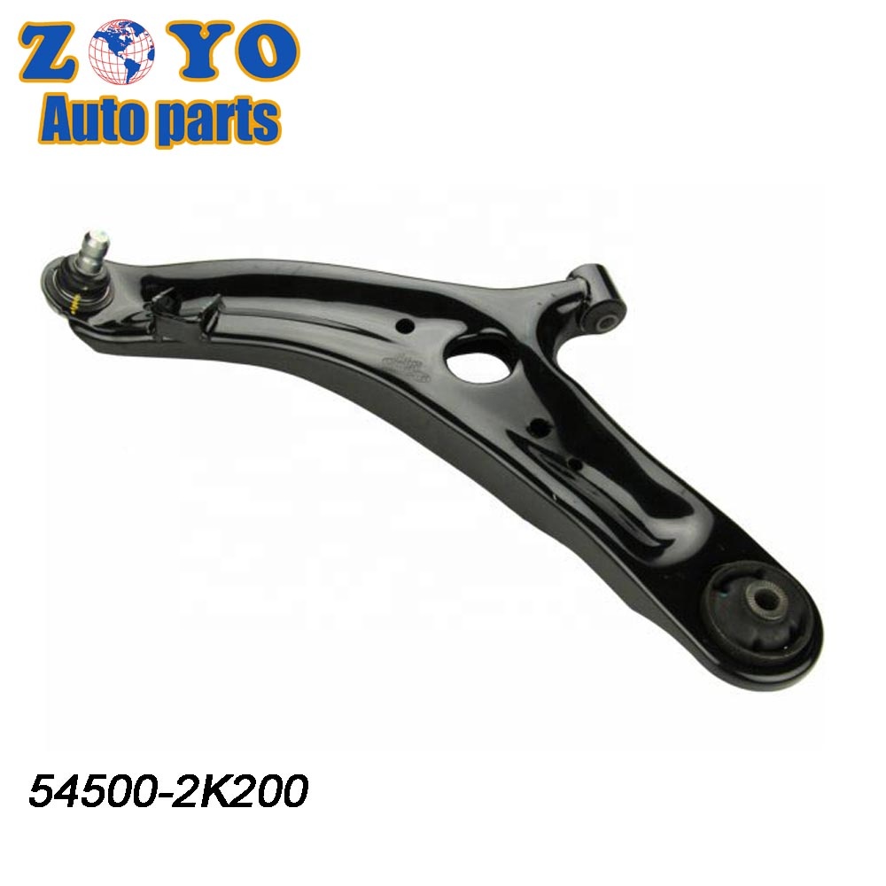 Kia Soul 2010- Front Steel Left Control Arm with Suspension System and E-Coating Black