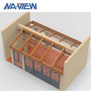 China Prefab Modern Sunroom Extension Small Garden Sun Rooms PVDF Coating Surface factory