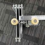 Solid Aluminum Side Folding Shutter For Residential / Commercial / Office