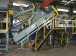 Soft PP PE Plastic Crushing Washing Recycling Machine Line With Friction Washer