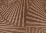 Non - Woven Brown Moistureproof Modern Removable Wallpaper With Dropping Beads