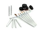 Kolinsky Sable Hair Nail Art Brushes Set , Nail Polish Applicator Brush